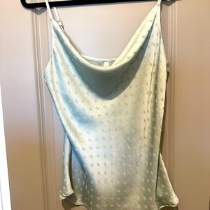 Mint Green Crowl Neck Tank